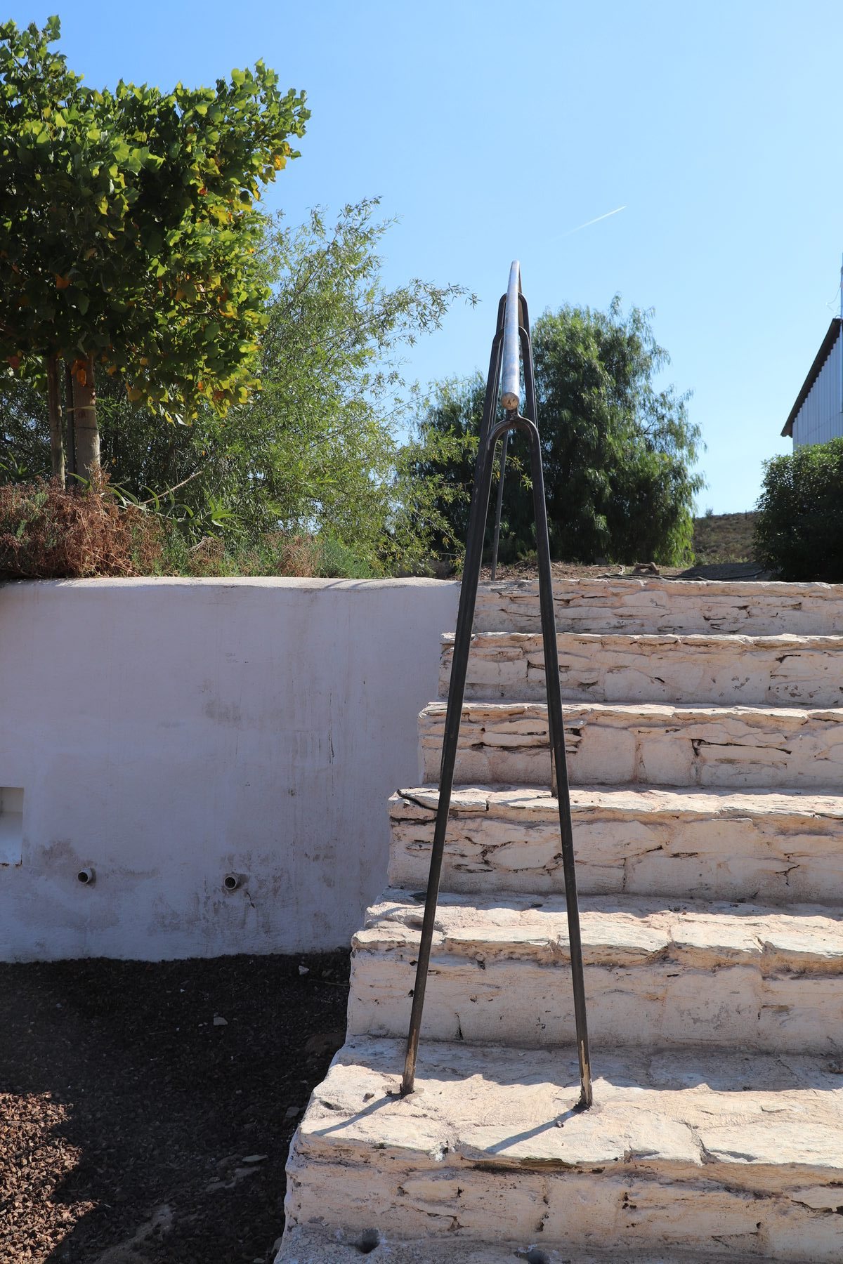 Buffelsdrift — stone steps and handrail